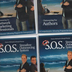 Lot of Business CD's S.O.S. Stressfree Outsourcing System Investors Marketing